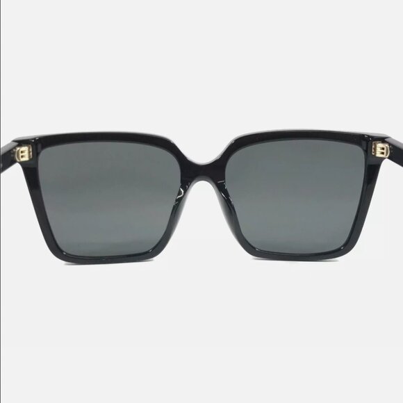 Burberry Black Square 57mm Sunglasses